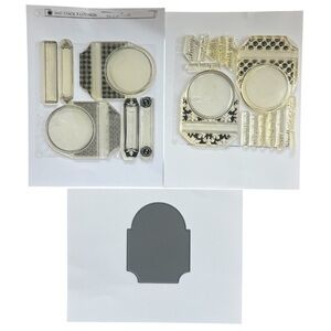 Papertrey Ink Mat Stack 3 Stamp Die Collection Volume 4 Cards Scrapbooking